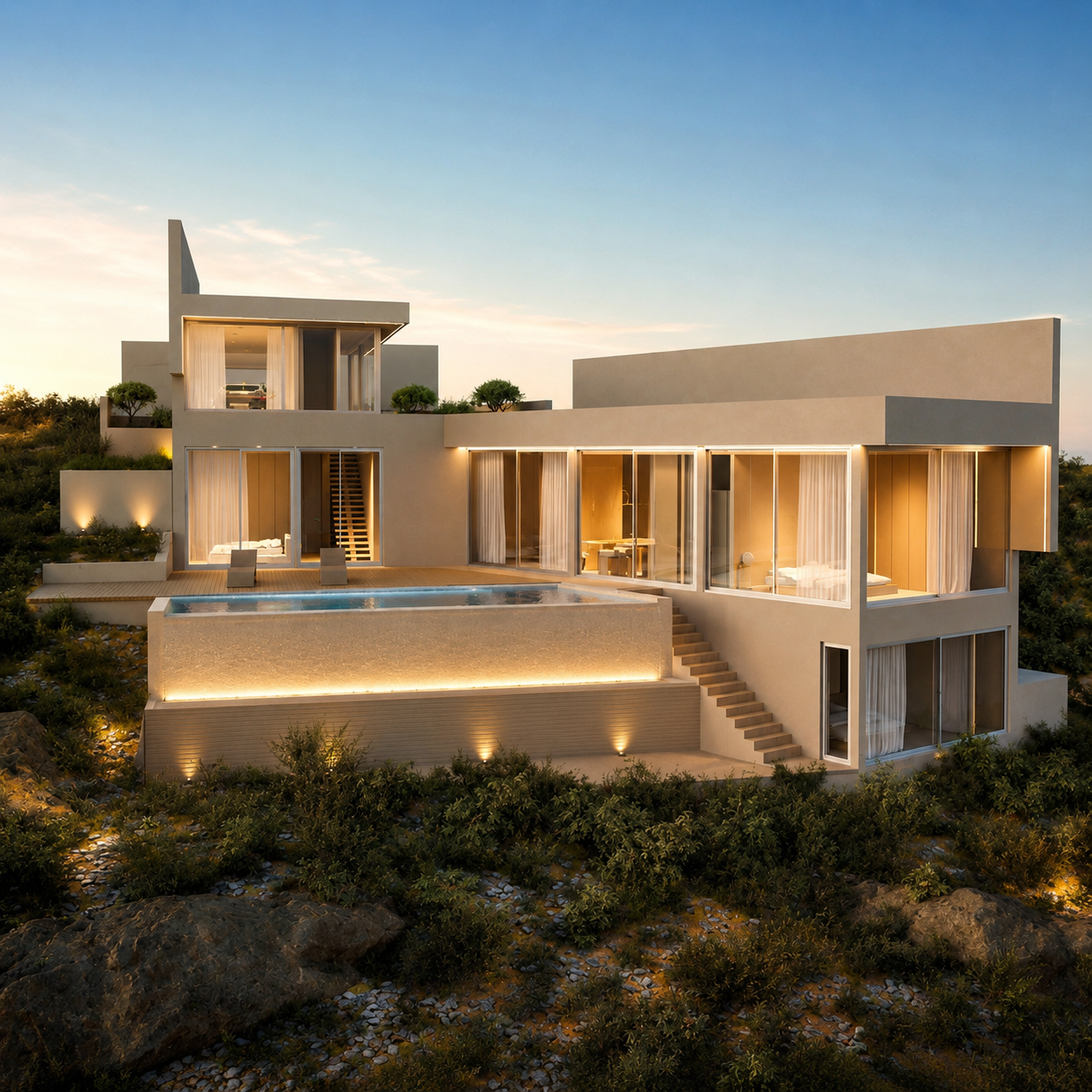 Premium Urban Plot with Luxury Villa Project for Sale in Santangelo