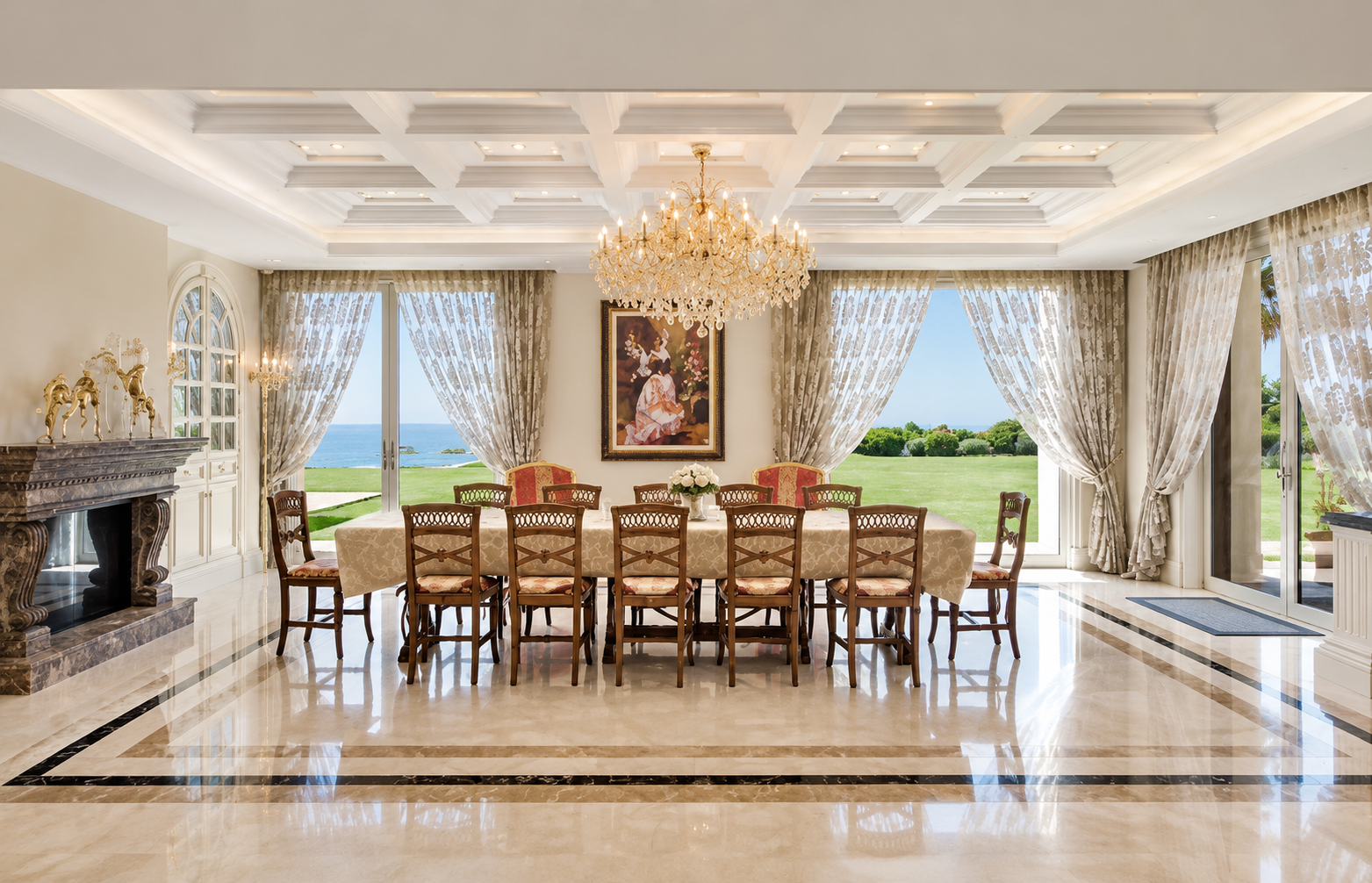 VILLA BELLAGIO - MANSION IN SIERRA BLANCA - View 14