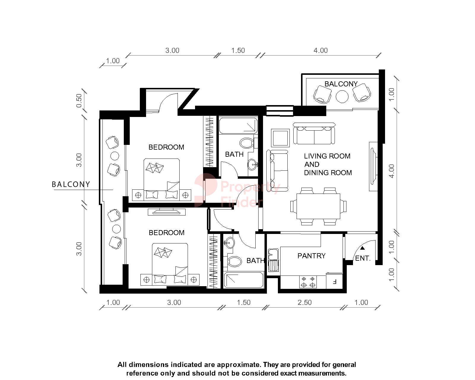 3 bedroom APARTMENT FOR RENT IN CROESUS, MAJAN - View 11