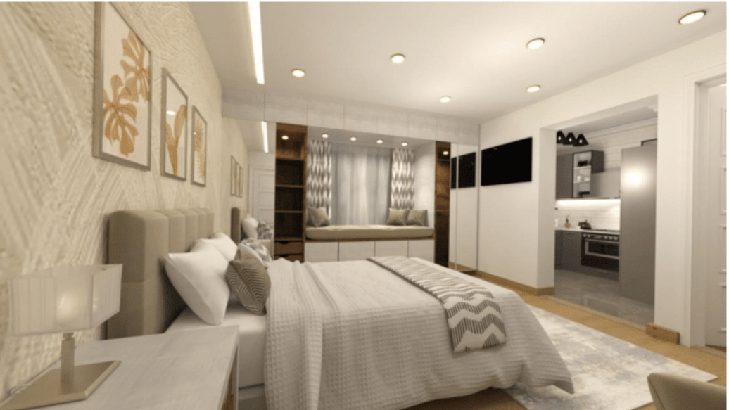 Community View | Modern 1 BHK | Near New Metro
