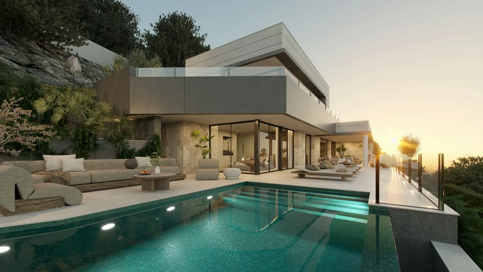 Luxury 5-Bed Villa with Infinity Pool for sales in Málaga - View 11