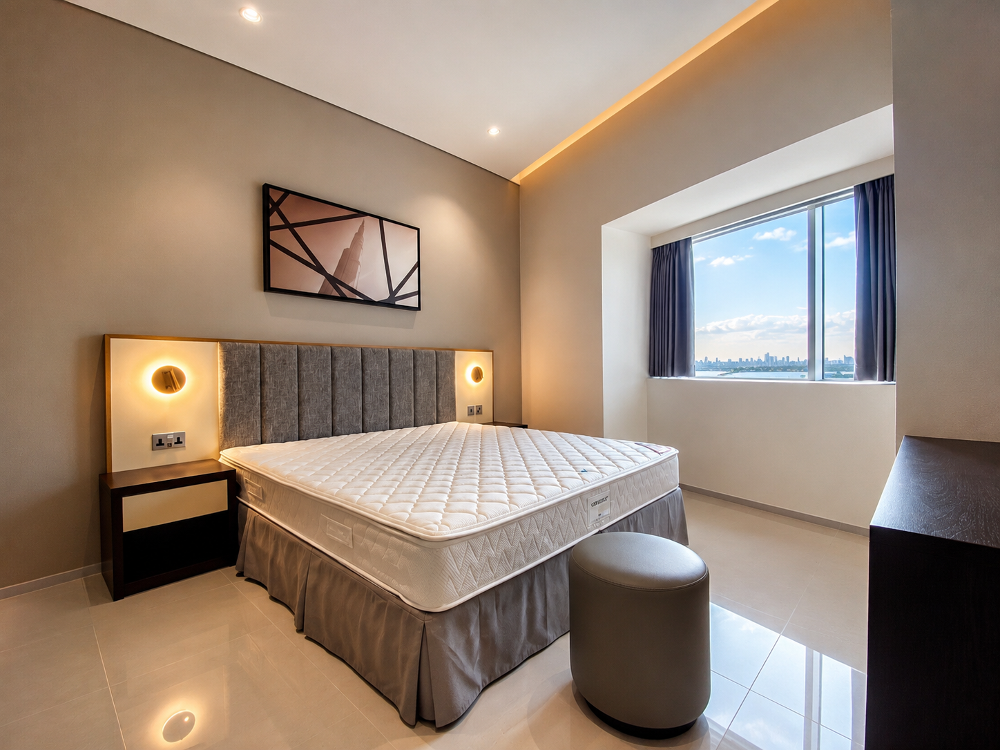 Furnished 1 BHK | High Floor | Sea View - View 11