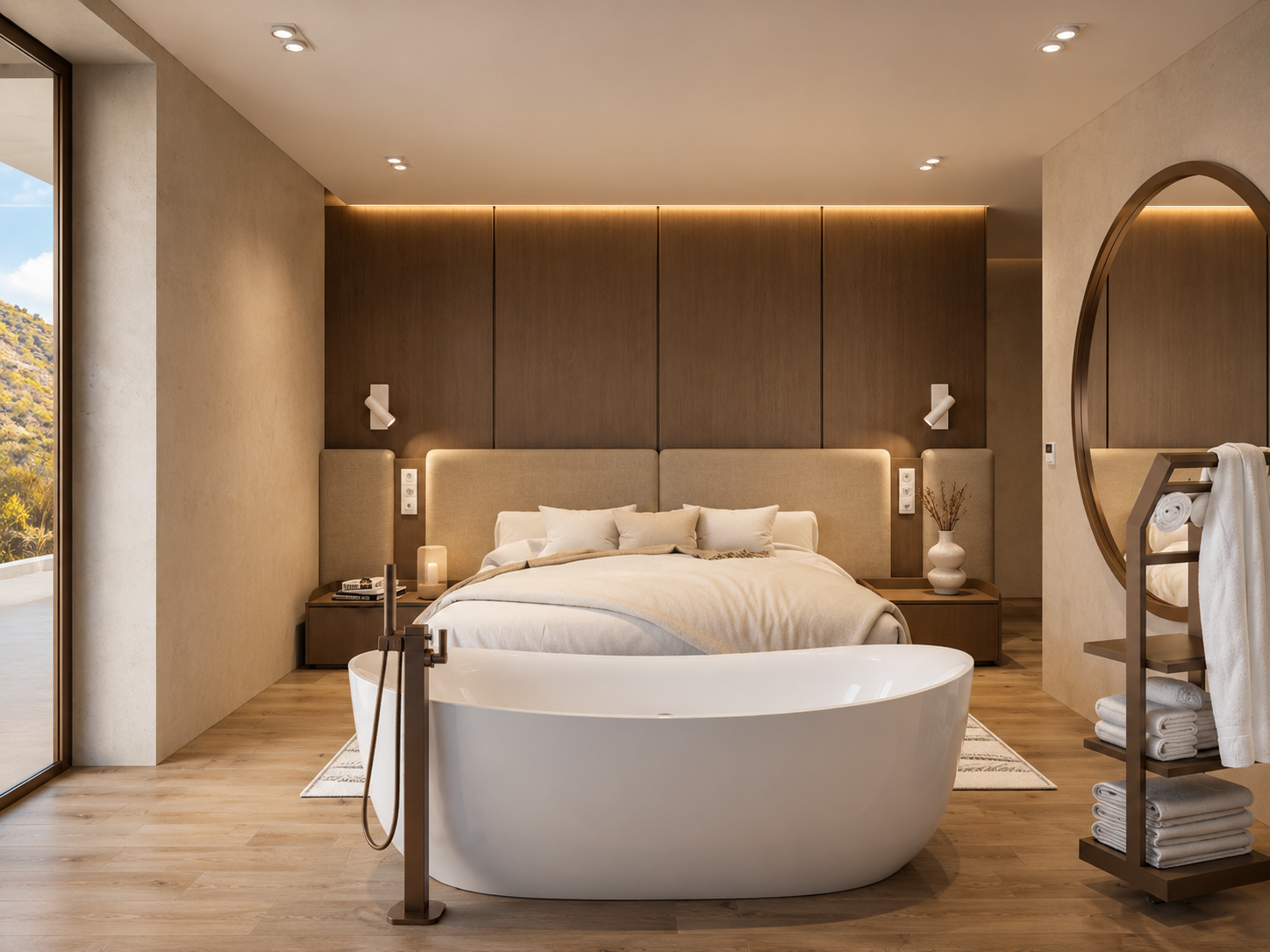 Luxury Contemporary Villa Under Construction for Sale  - View 10