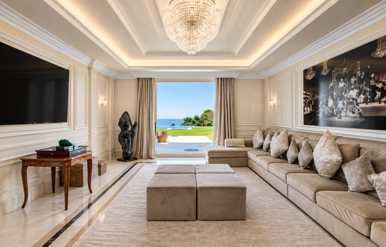 VILLA BELLAGIO - MANSION IN SIERRA BLANCA - View 10